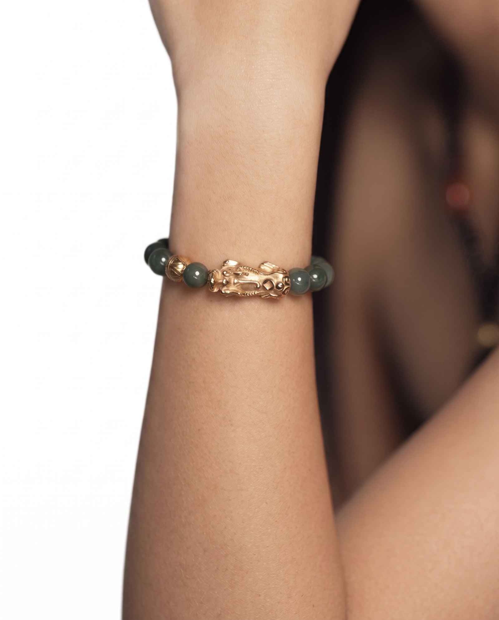 Abundance Charm | Pixiu Dragon Jade Bracelet photo 3