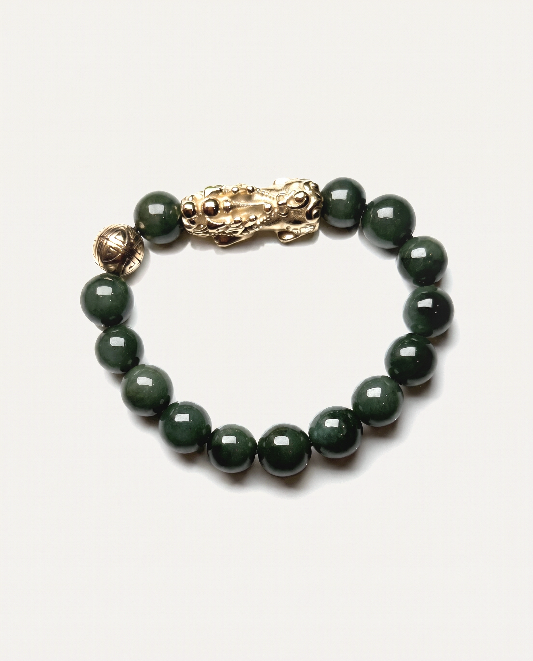 Abundance Charm | Pixiu Dragon Jade Bracelet photo 6