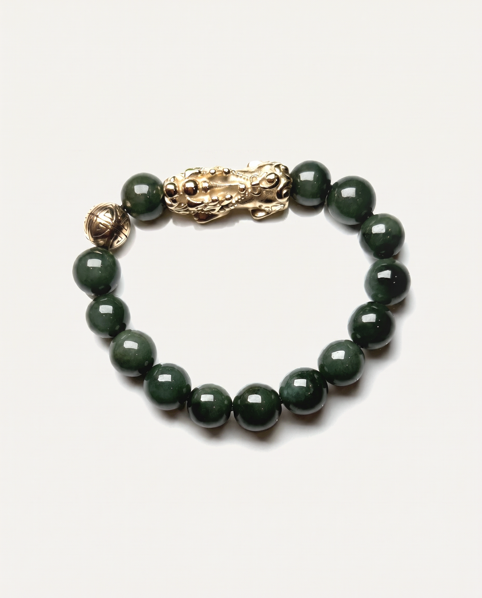 Abundance Charm | Pixiu Dragon Jade Bracelet photo 6
