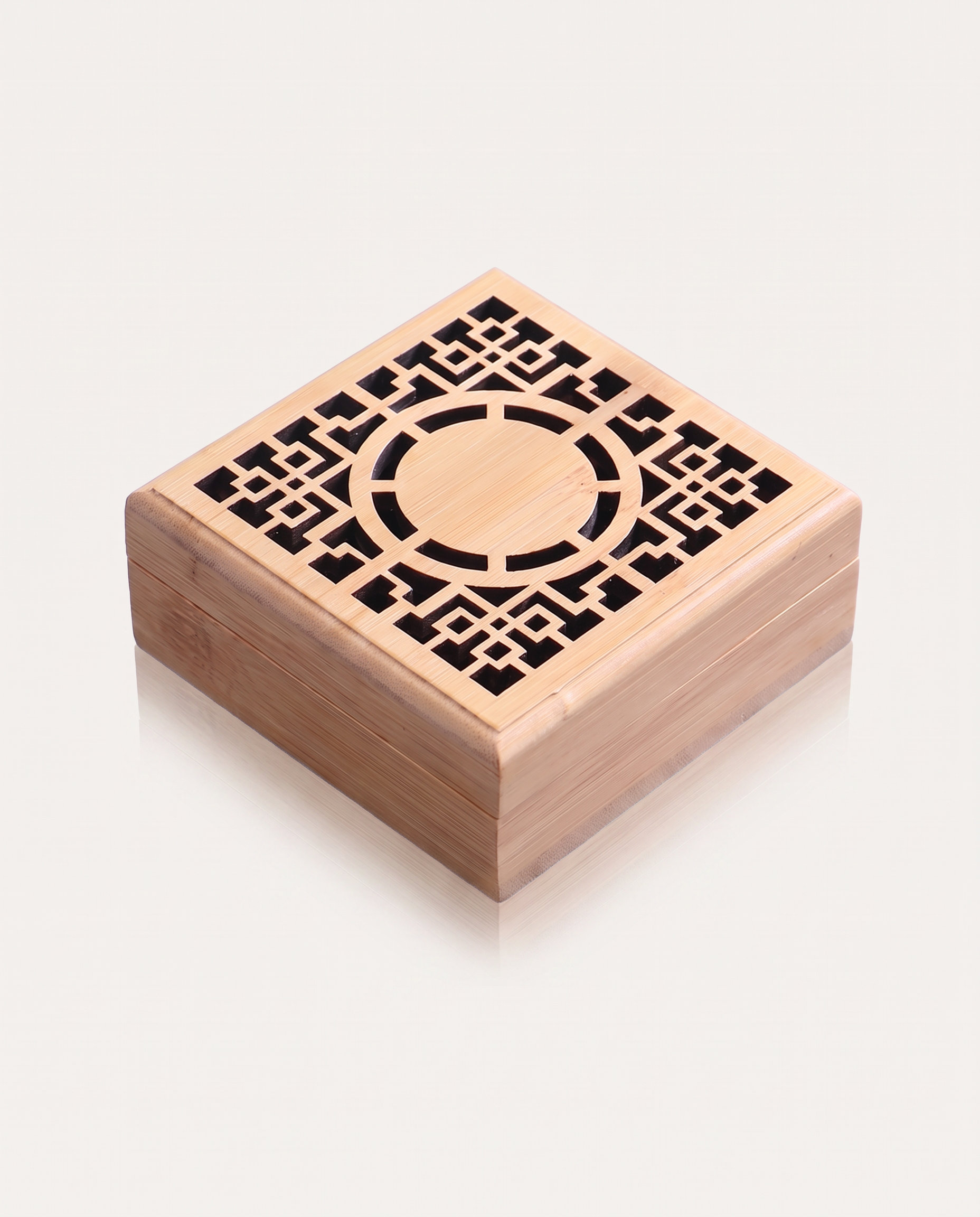 Bamboo incense box