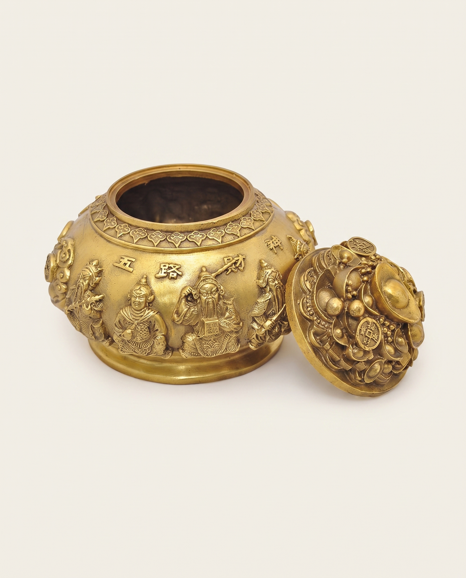 Brass Wealth Bowl