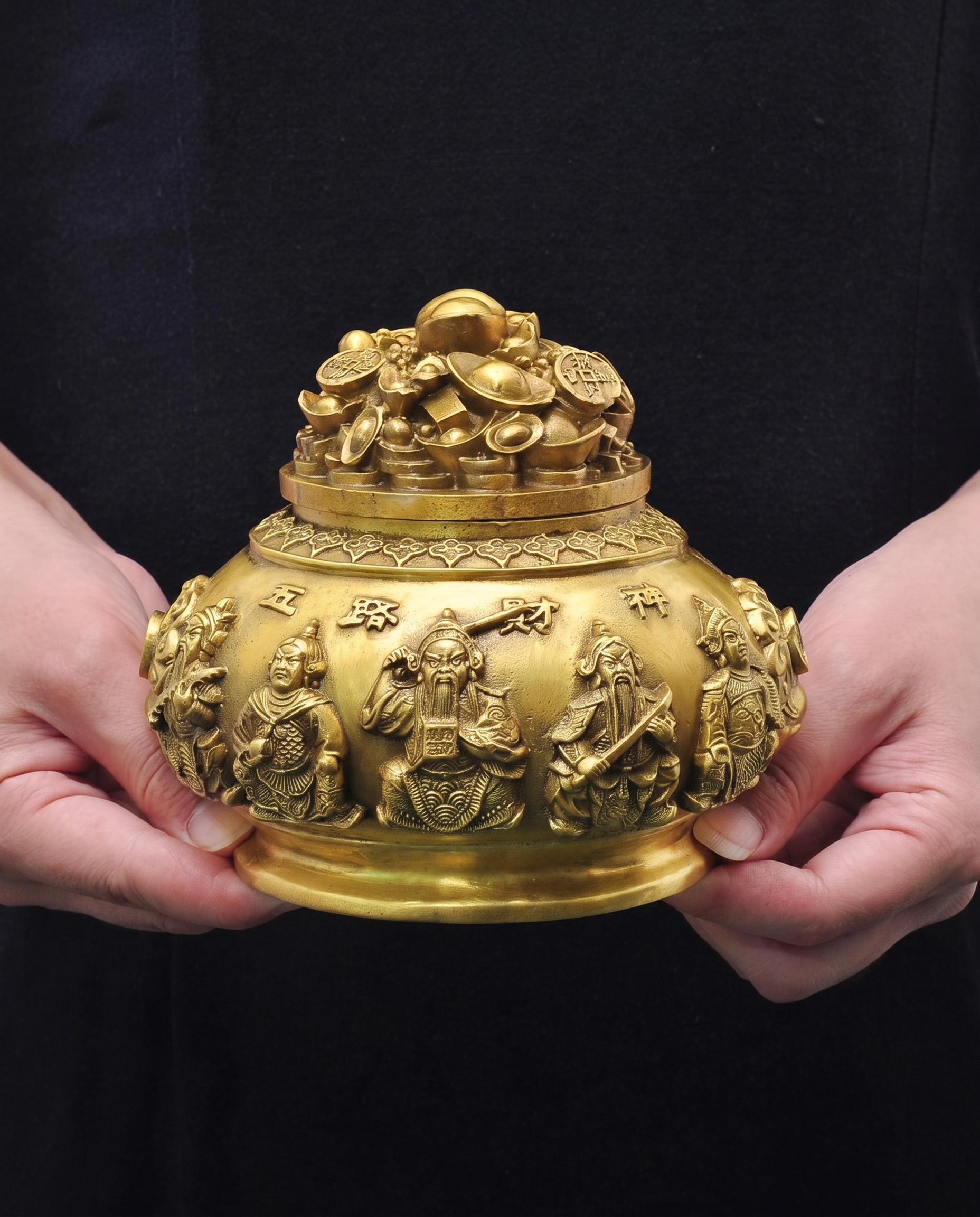 Brass Wealth Bowl