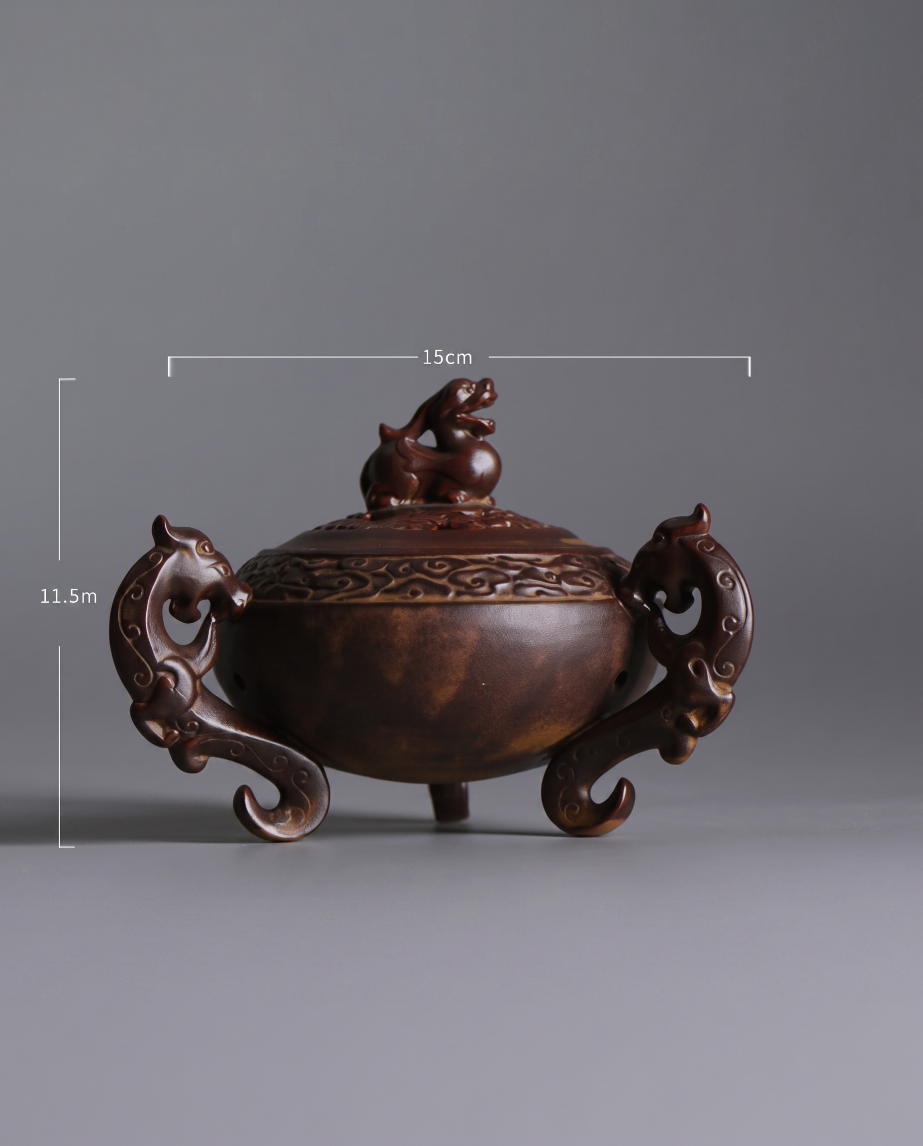 Brown Incense Burner