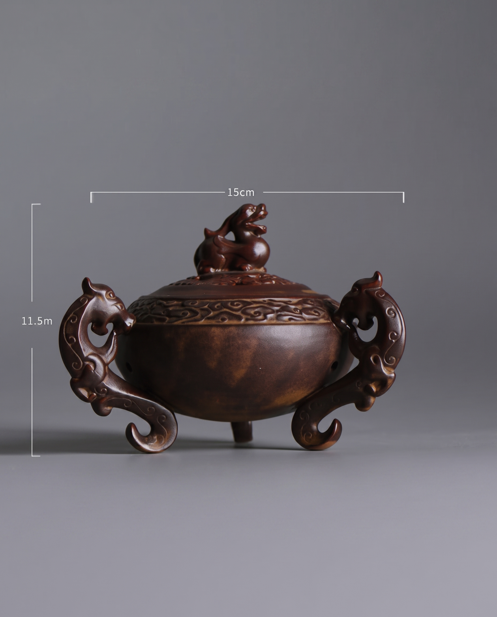 Brown Incense Burner
