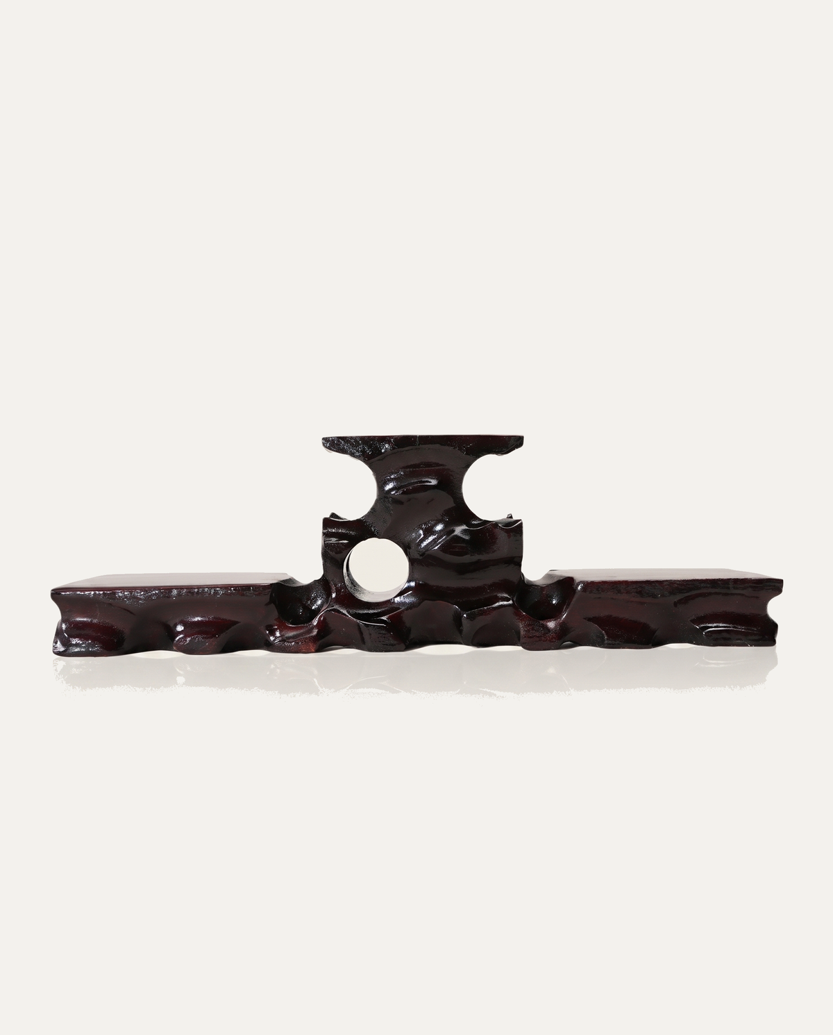 Carved Rosewood Display Stand 25cm hero