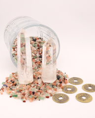 Clear Crystal Prism Set photo 4