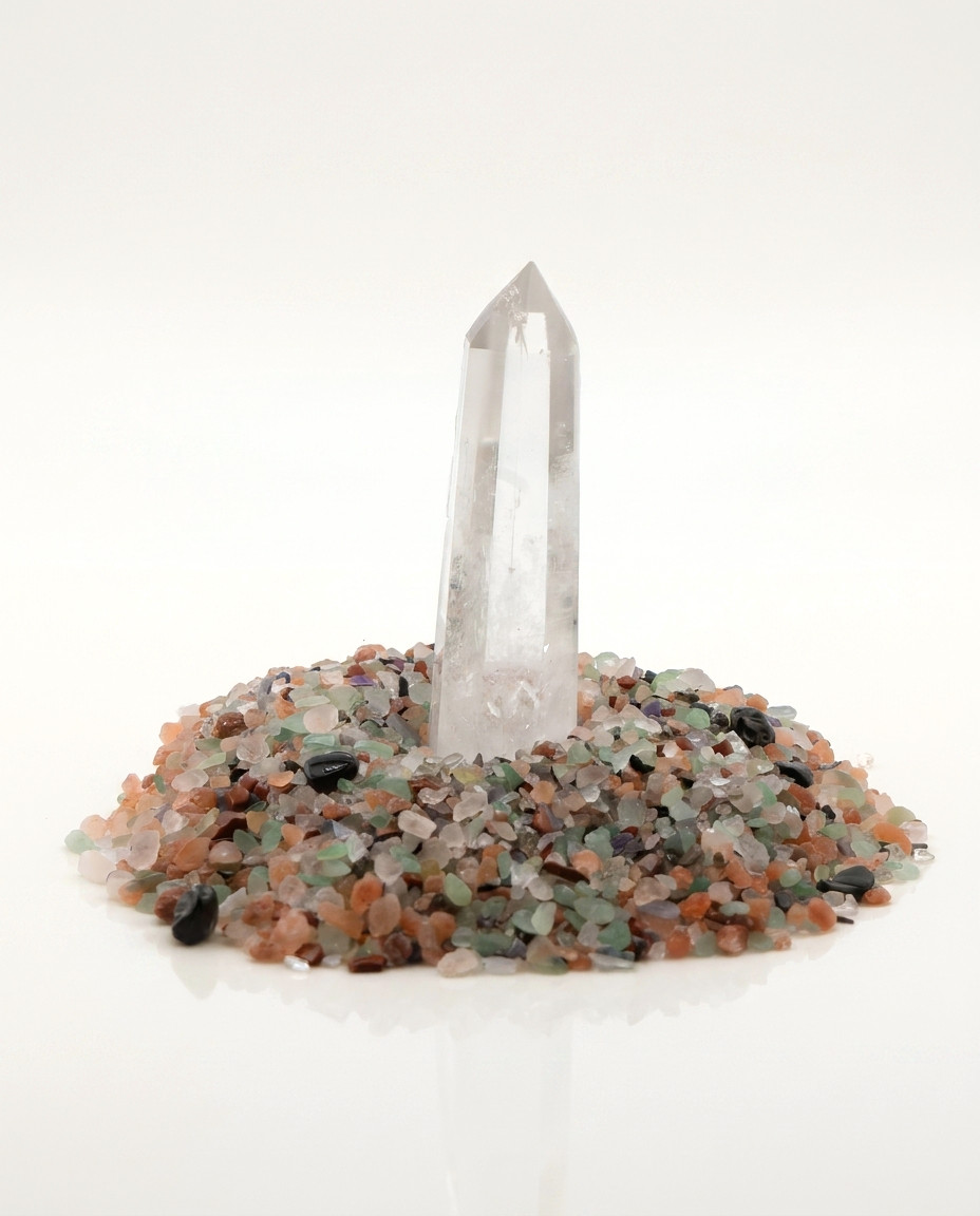 Clear Crystal Prism Set