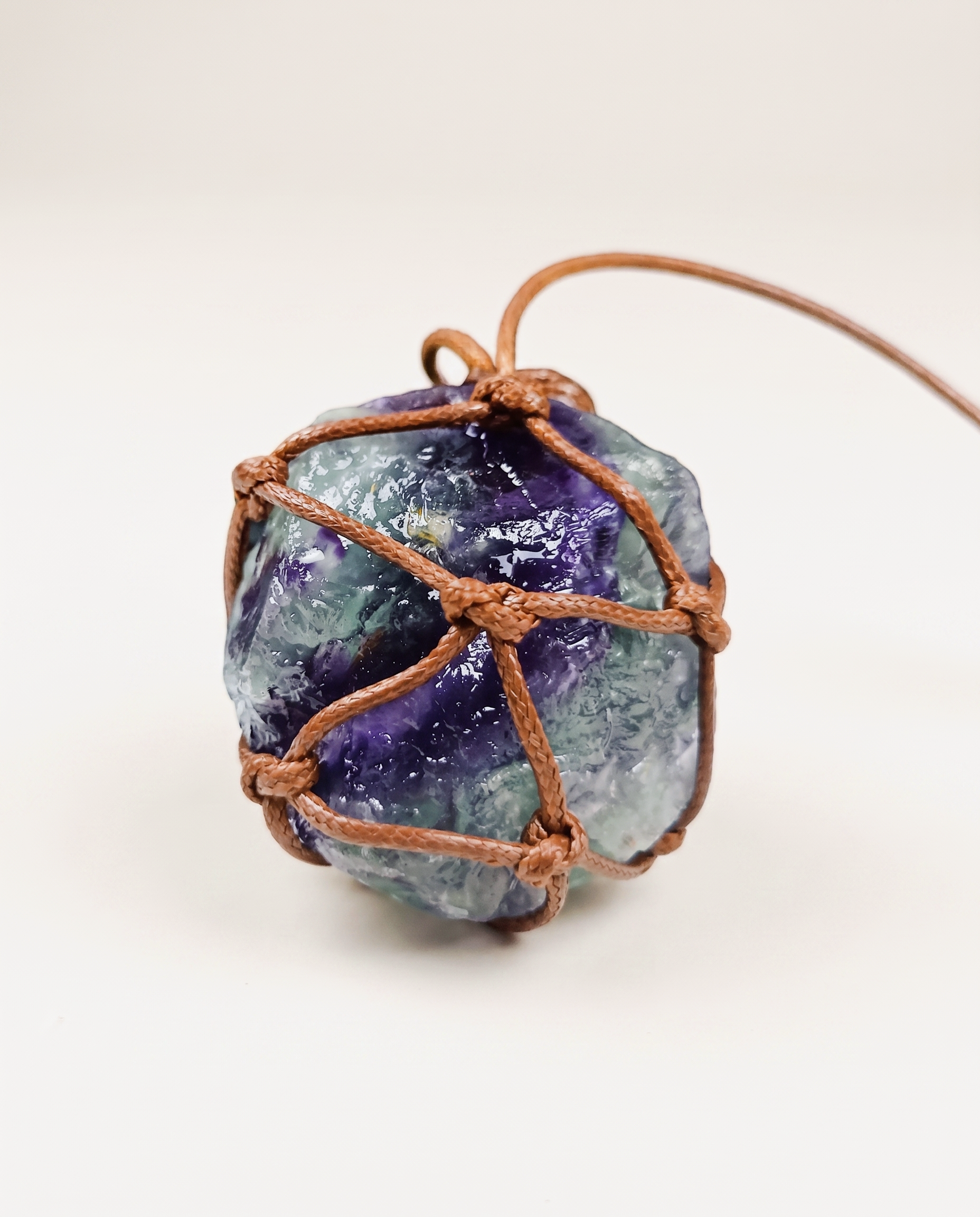 Fluorite Crystal Necklace photo 2