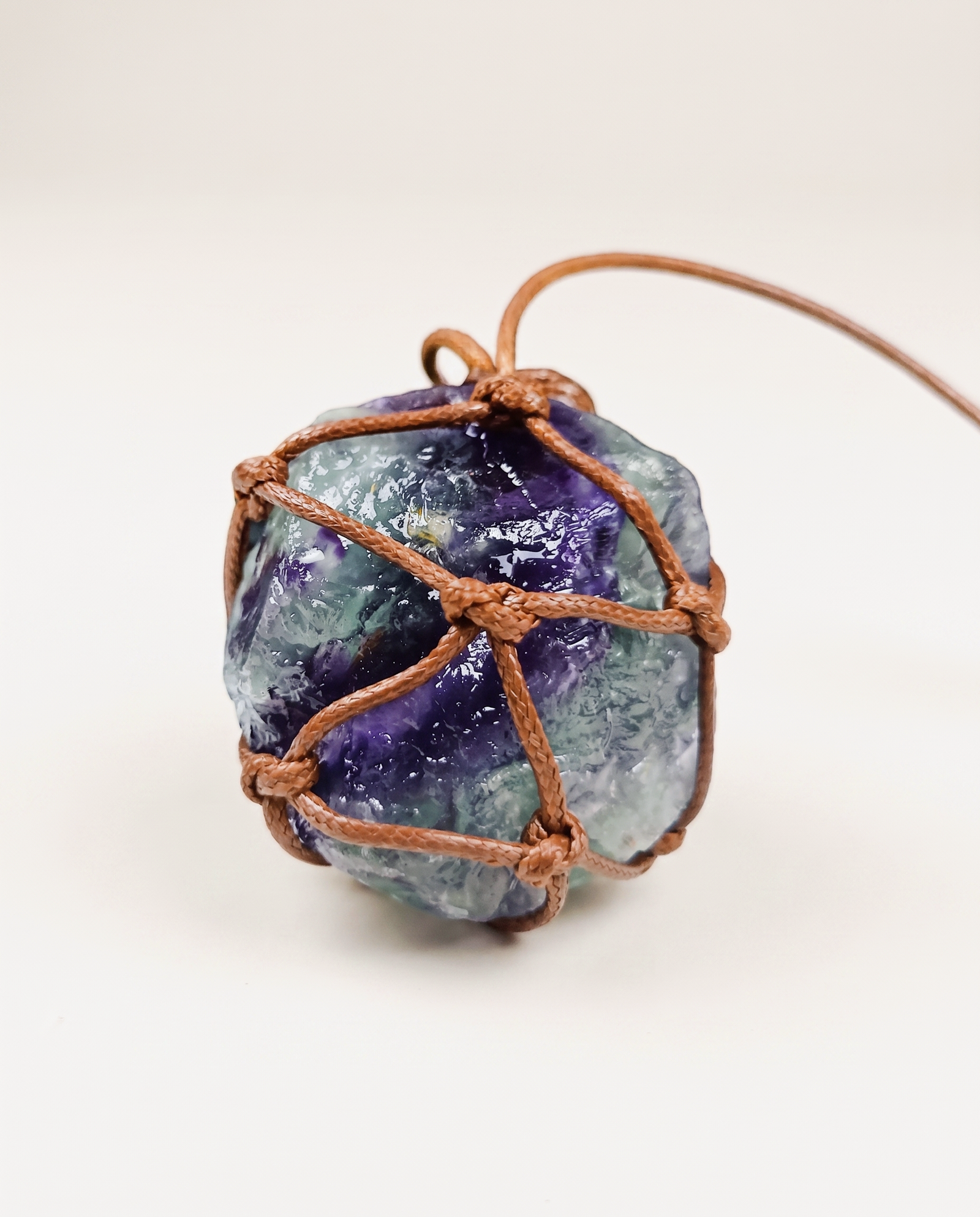 Fluorite Crystal Necklace photo 2