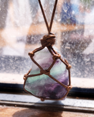 Fluorite Crystal Necklace photo 3