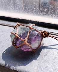 Fluorite Crystal Necklace photo 4