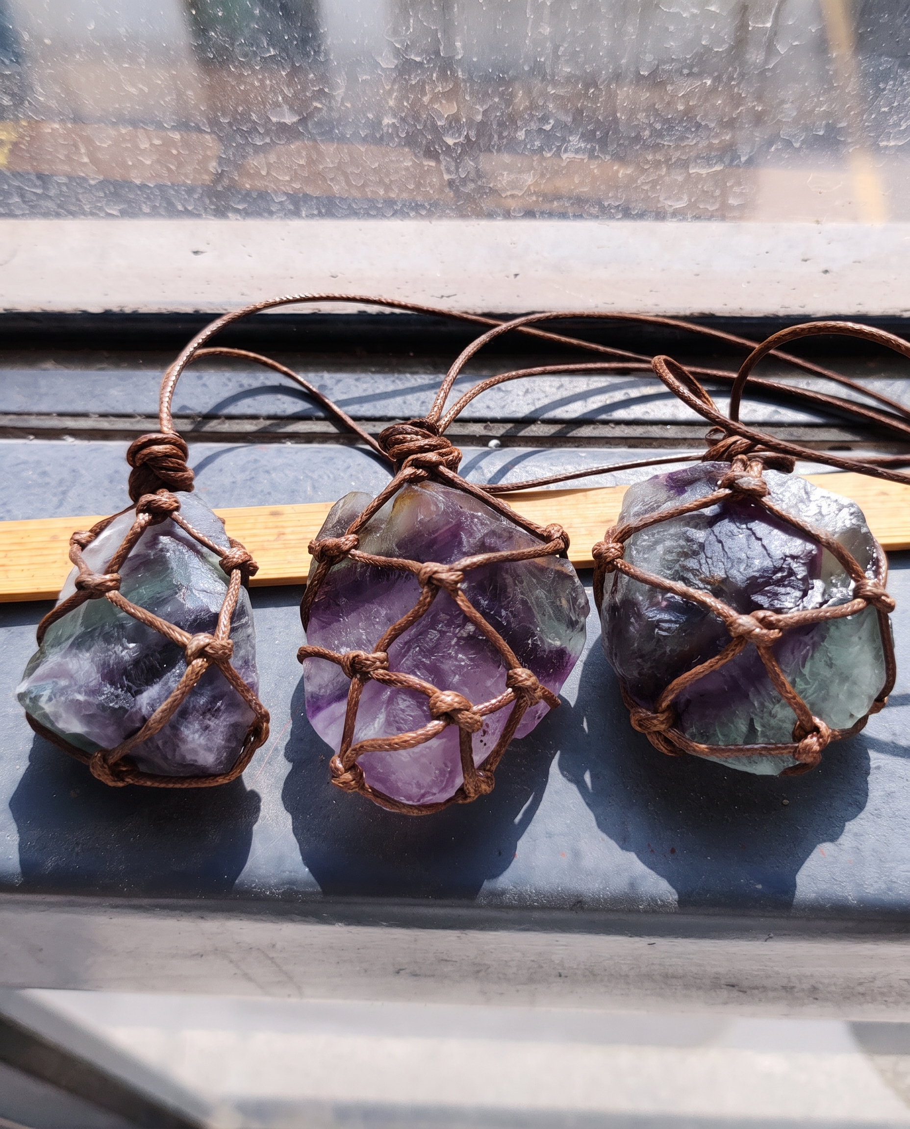 Fluorite Crystal Necklace photo 5