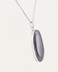 Earth Vessel Solid Australian Opal Necklace