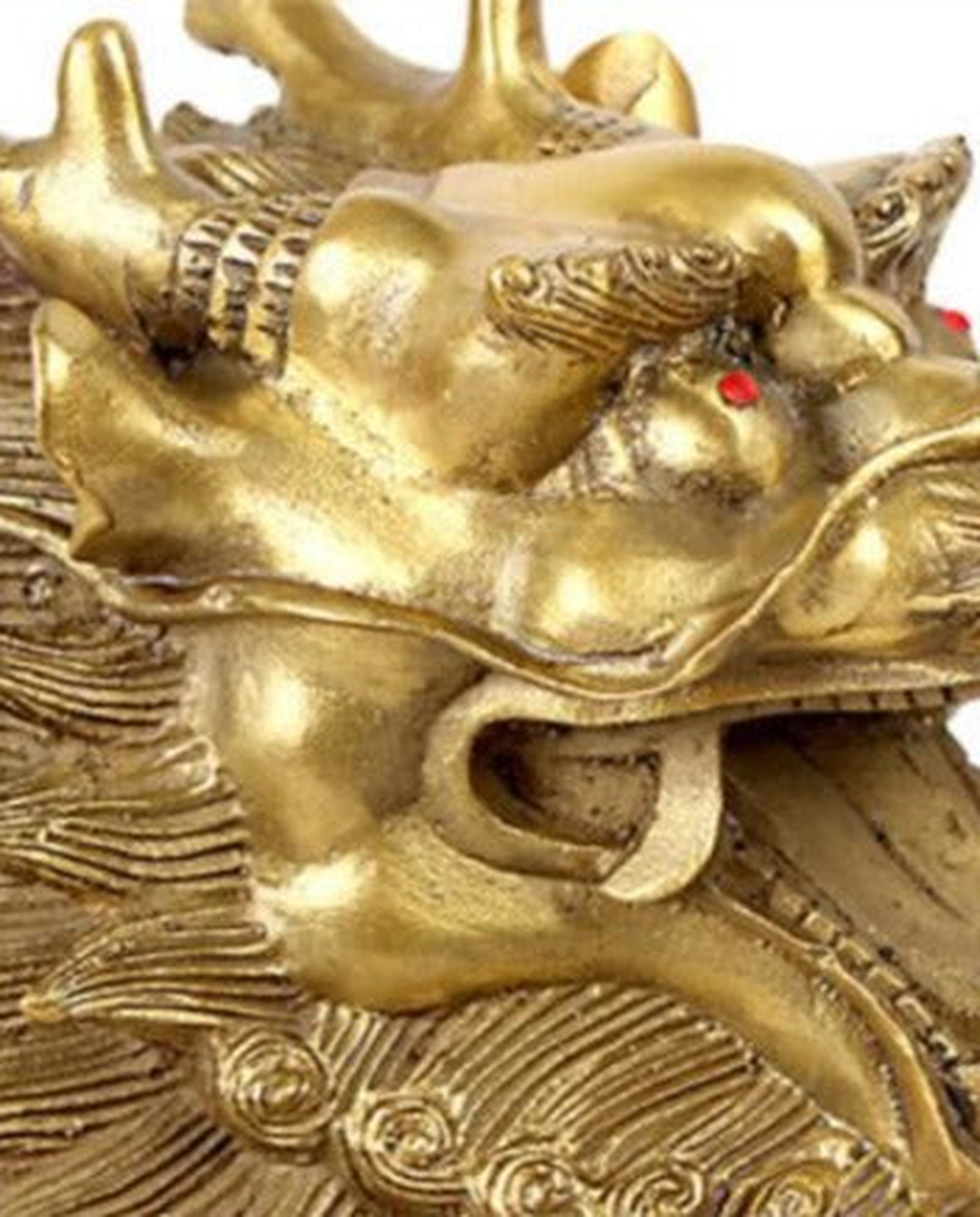 Brass Chi Lin Pair photo 5