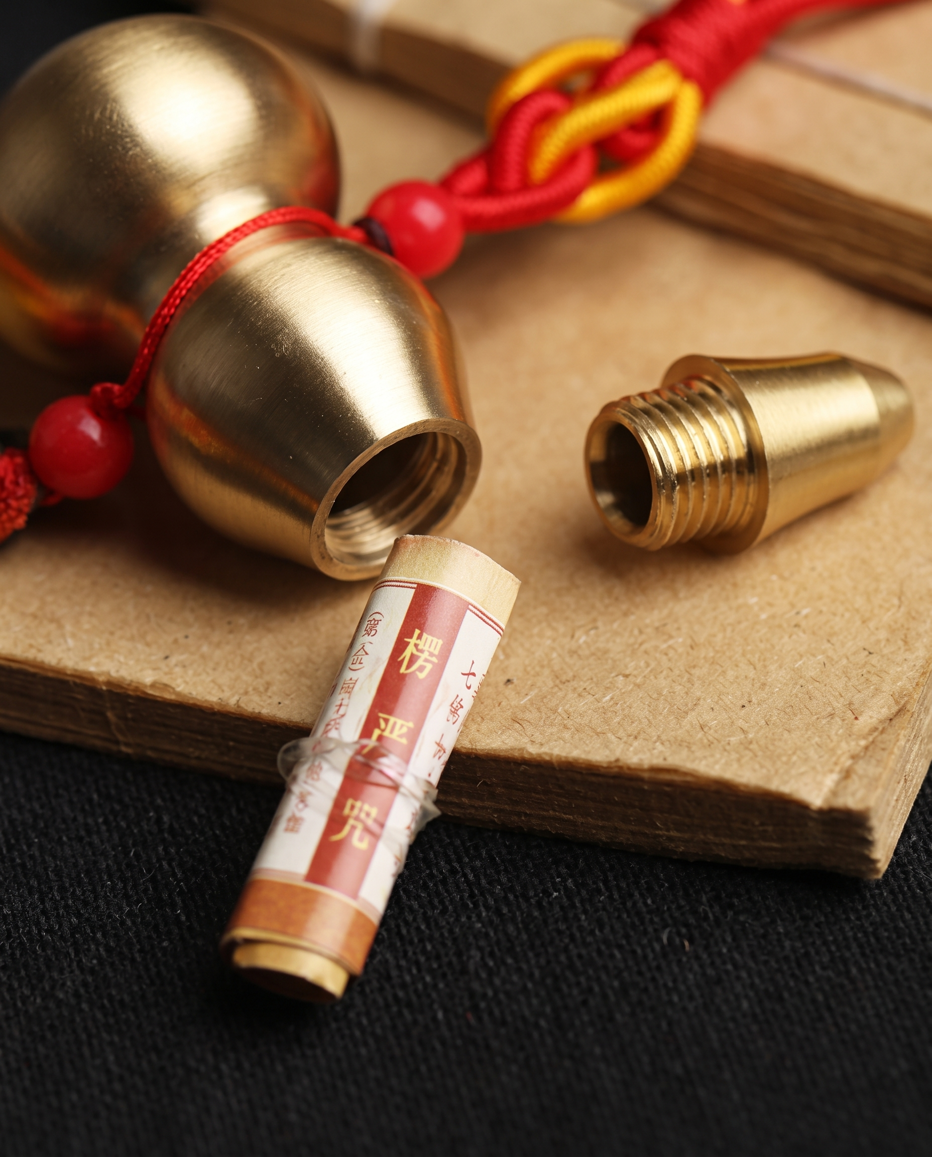 Hulu Charm with Five Emperor Coins photo 3