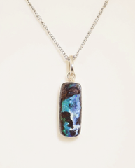 Earth Pillar Opal Necklace