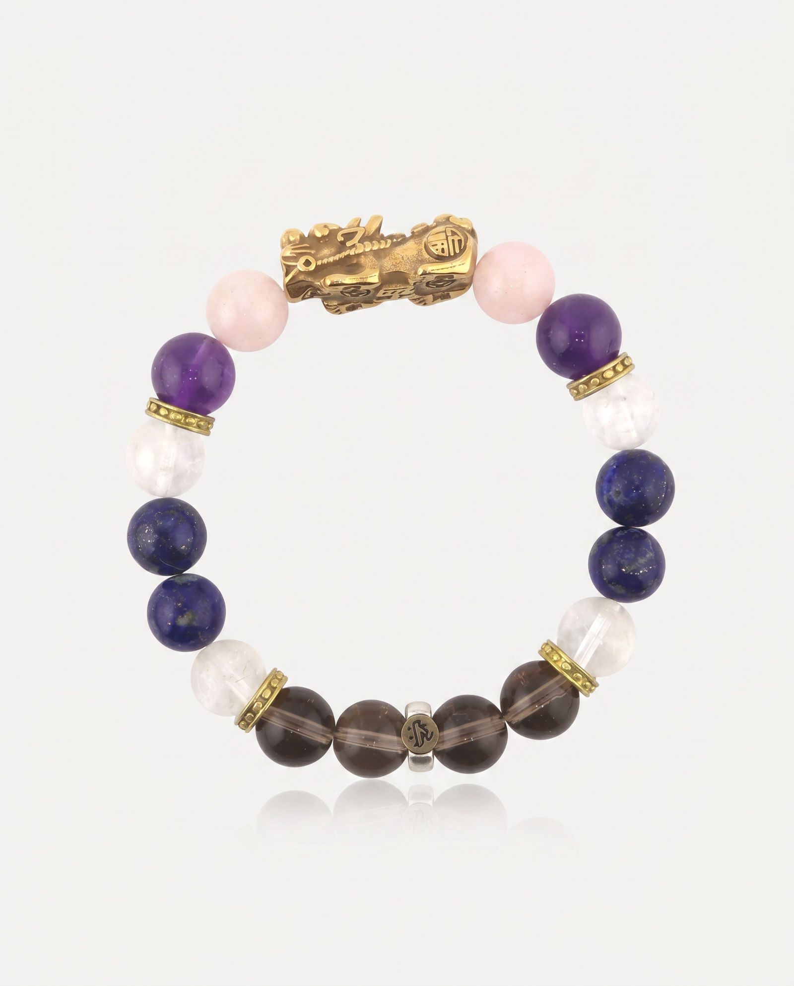 Clear Mirror Pixiu Bracelet, alternate view