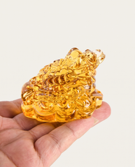 crystal three legged toad