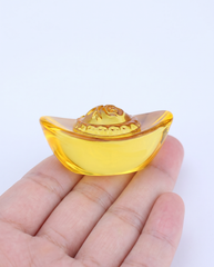 Glass Golden Ingots photo 3