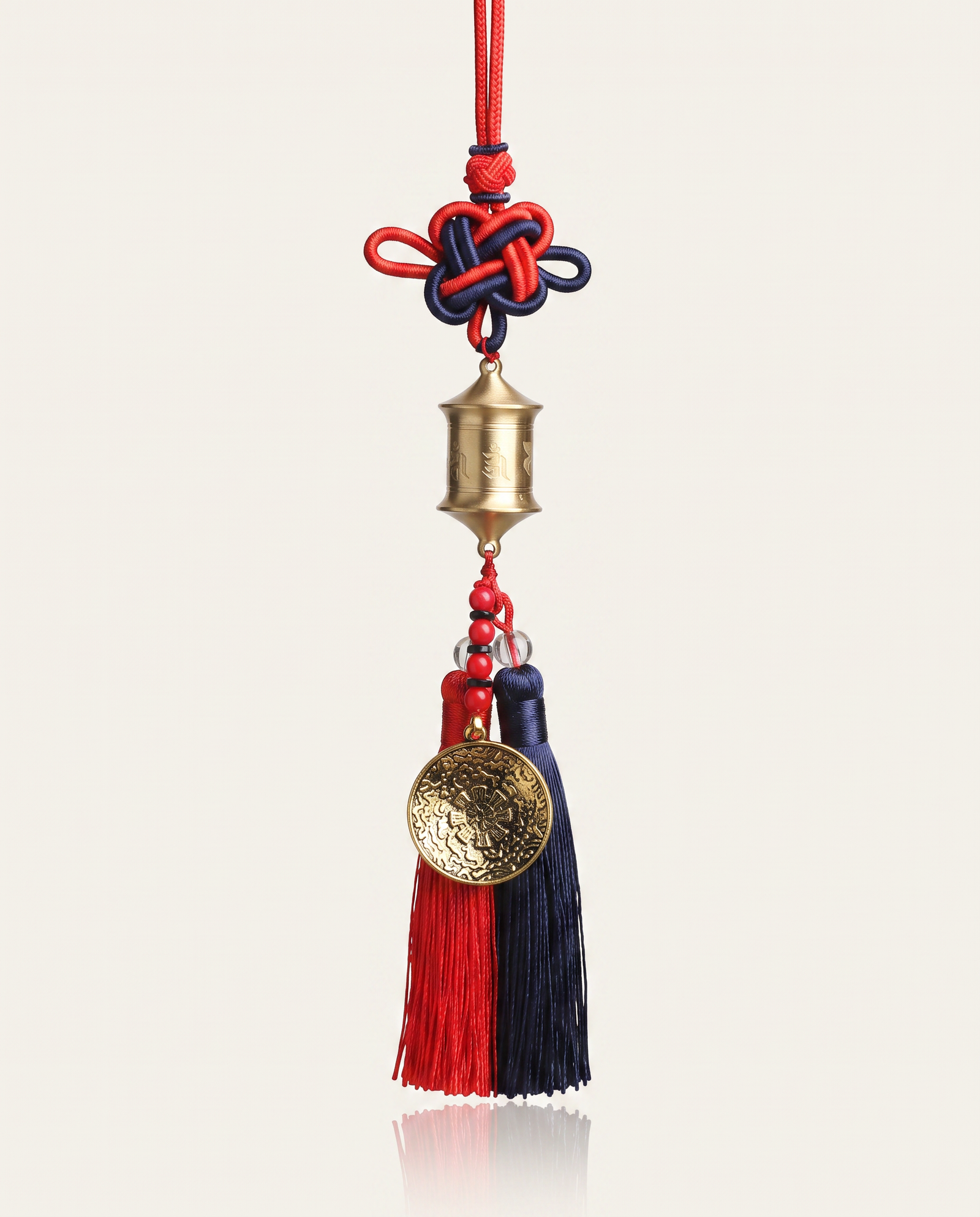 Tibetan Prayer Wheel Charm