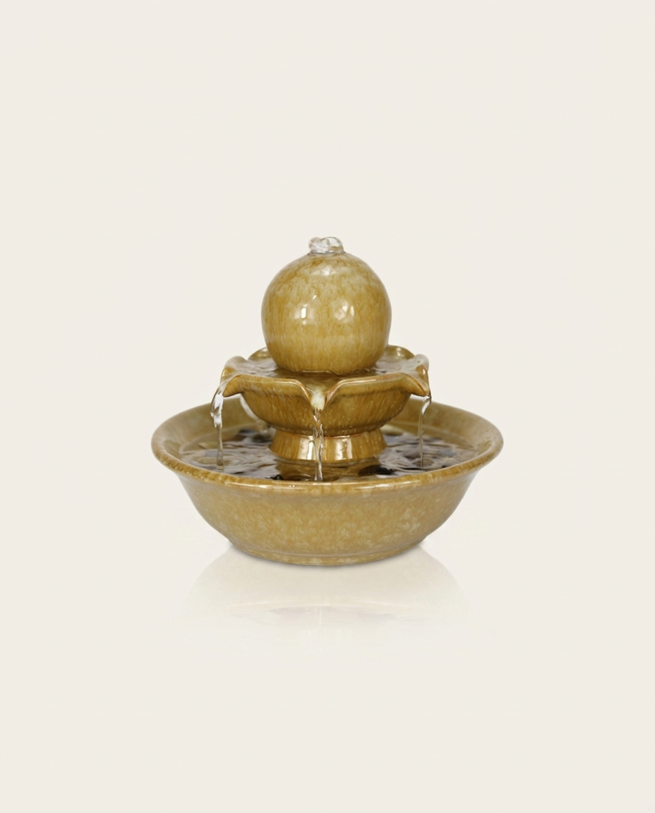 Beige Jade Water Fountain photo 1