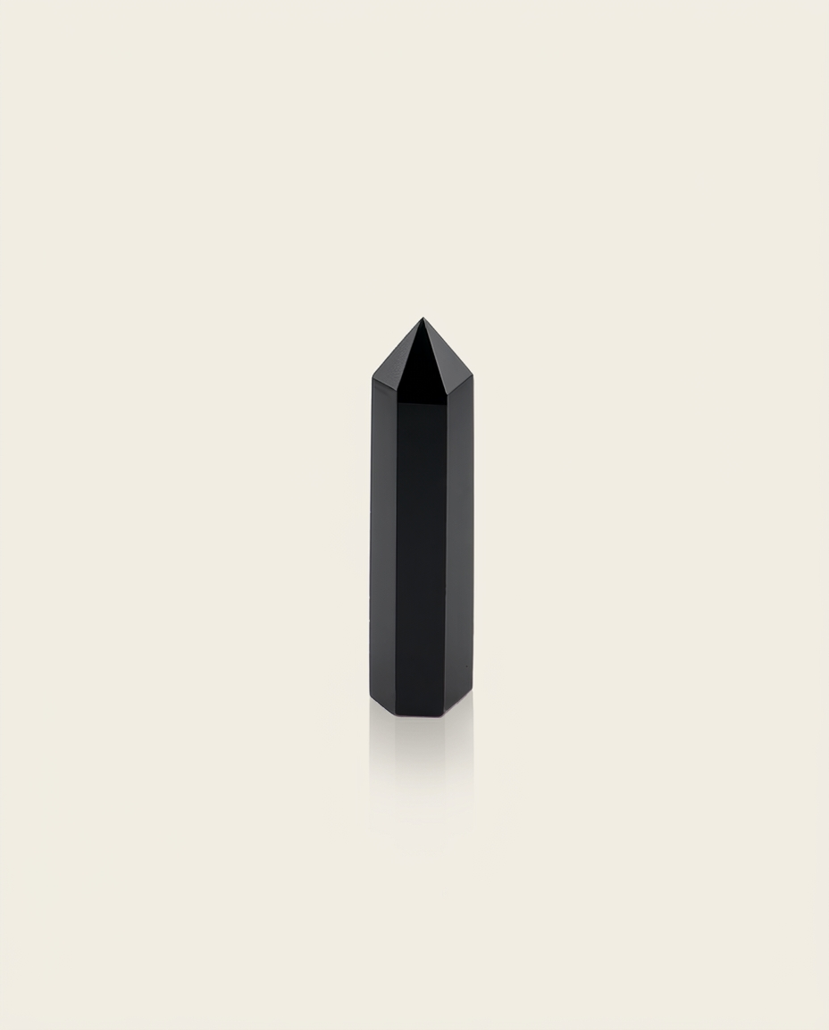 Obsidian Prism Point Crystal photo 1