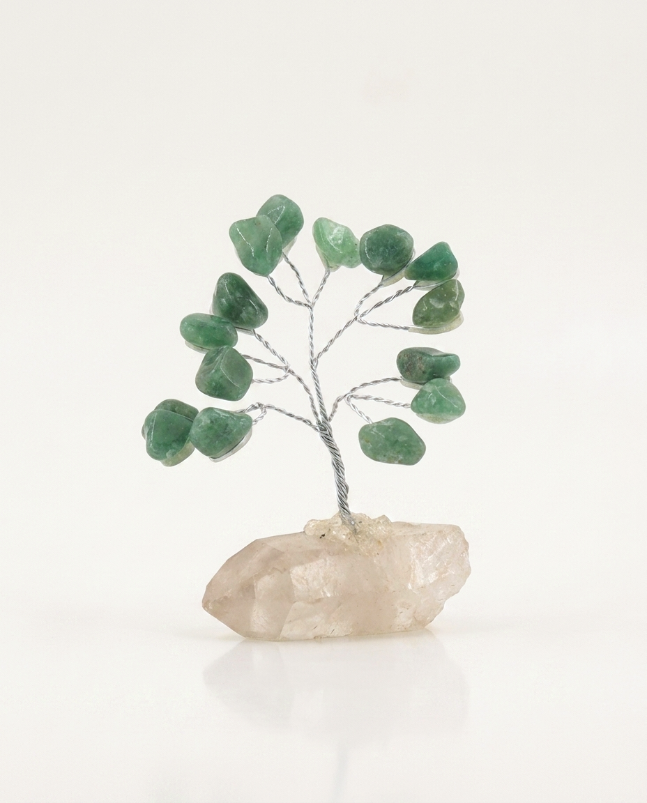 Mini Crystal Tree — Green