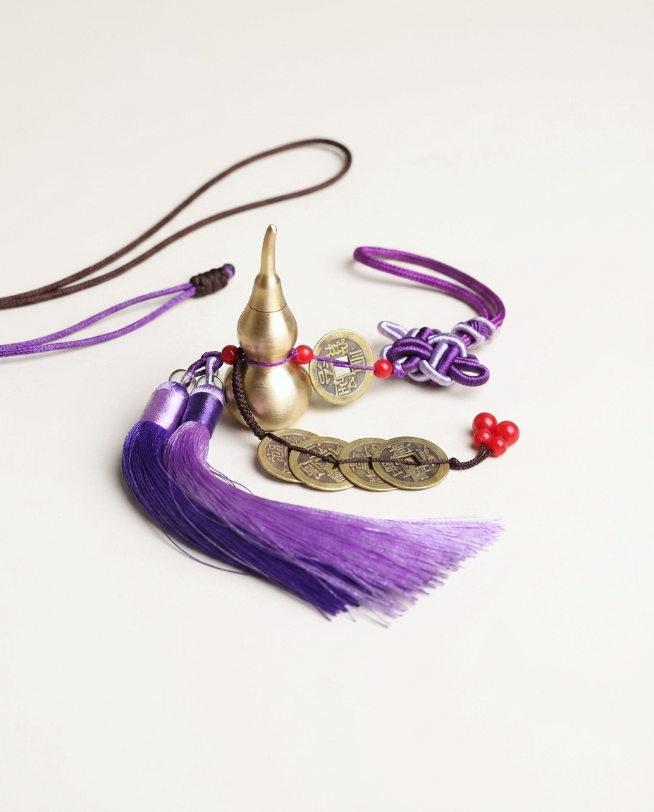 Hulu Health Charm — Single Purple