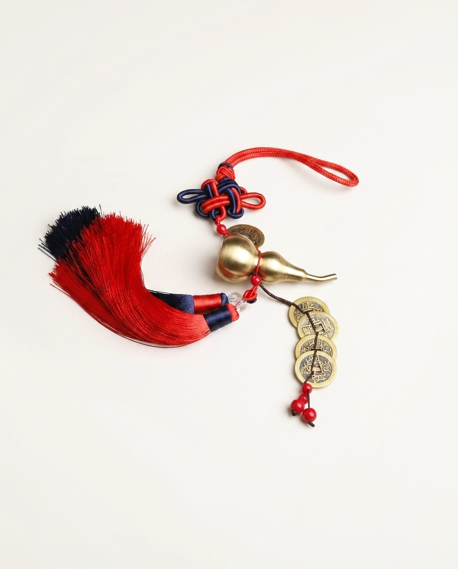 Hulu Health Charm — Single Red & Blue