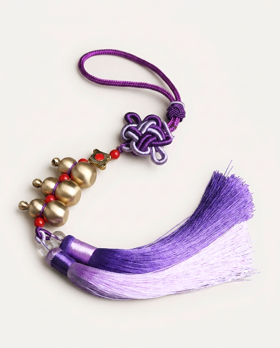 Hulu Health Charm — Triple Purple