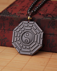 Obsidian Bagua Necklace photo 2
