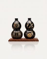 Obsidian Hulu with Heart Sutra photo 2