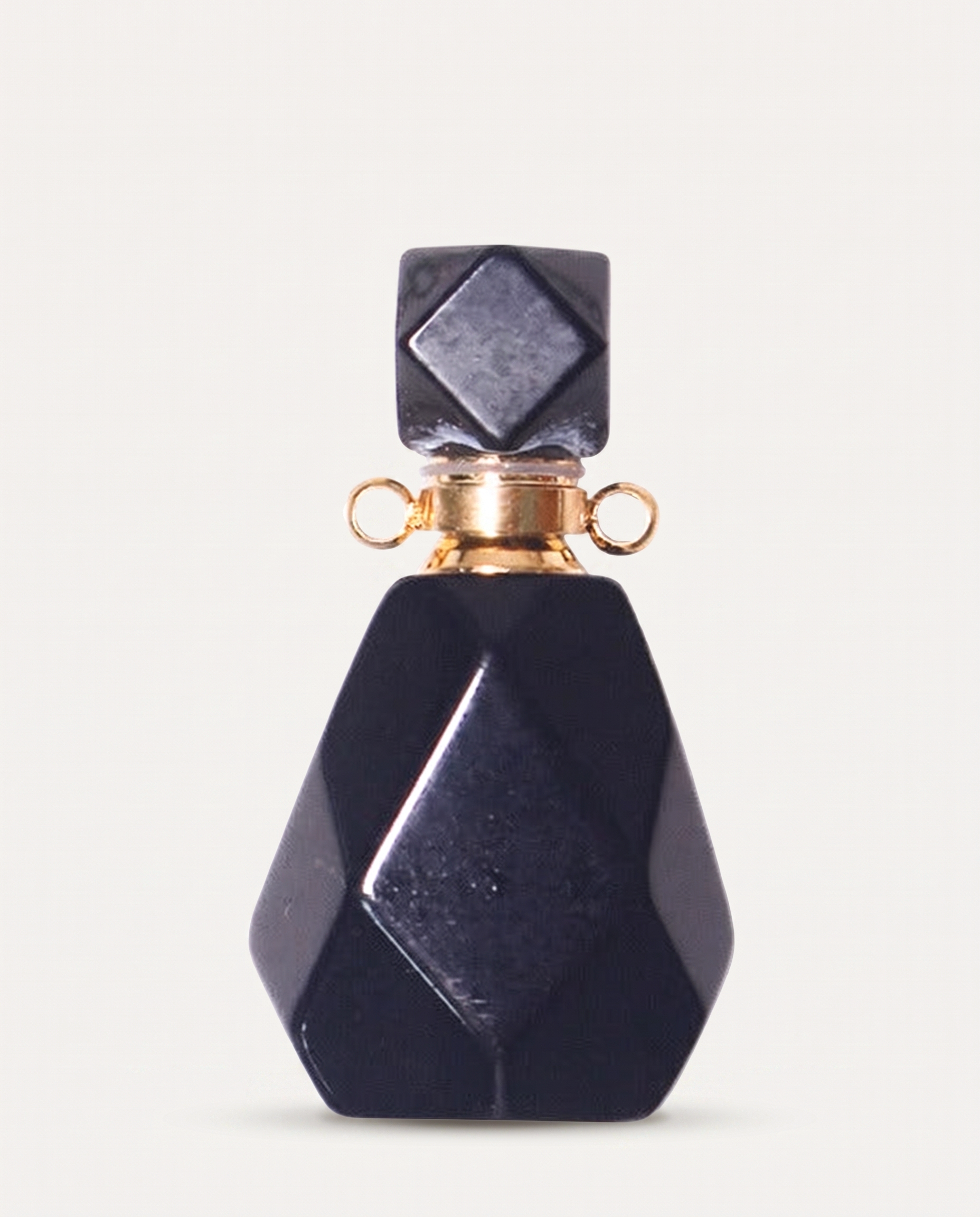Obsidian Potion Bottle Necklace photo 3