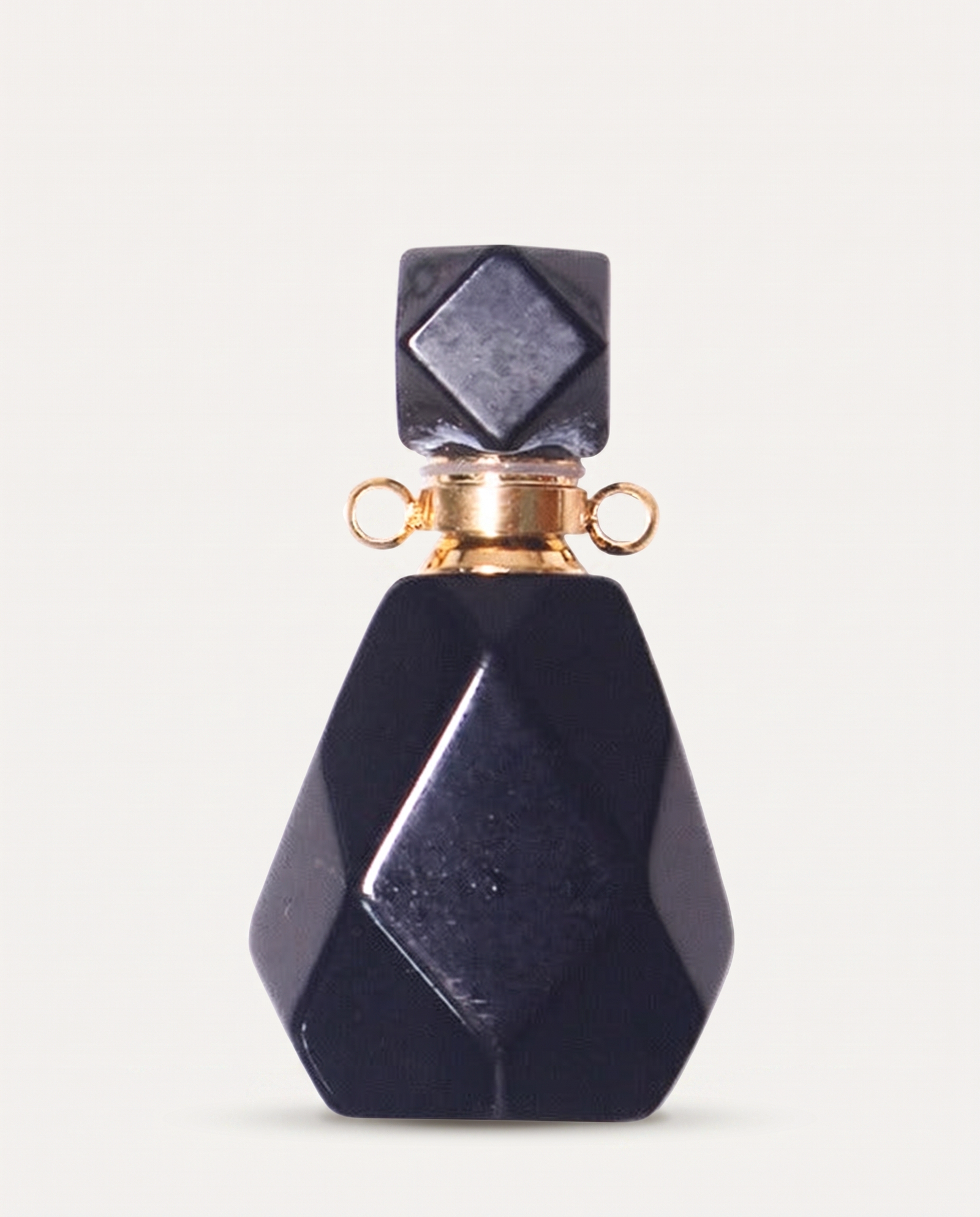 Obsidian Potion Bottle Necklace photo 3