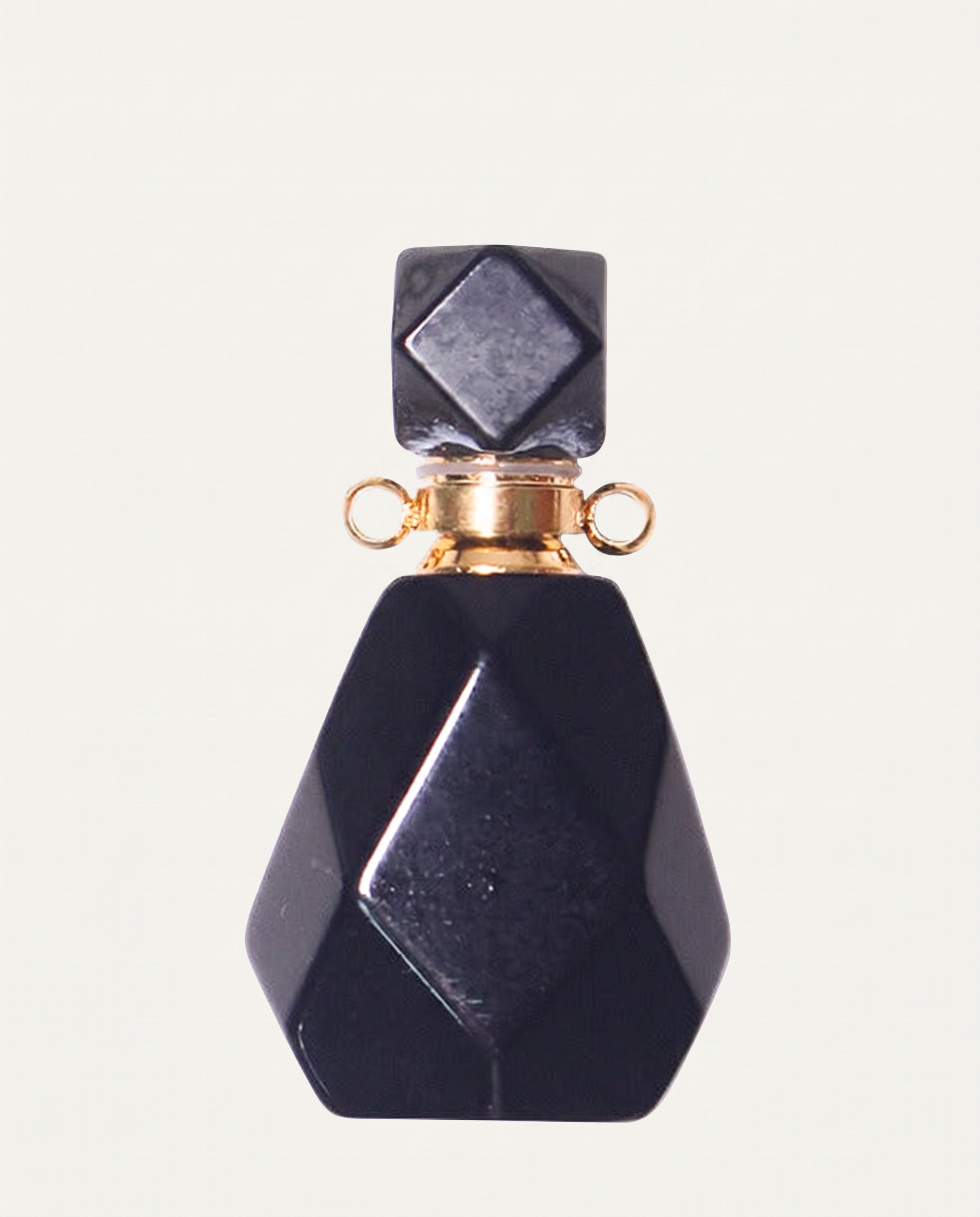Obsidian Potion Bottle Necklace photo 7