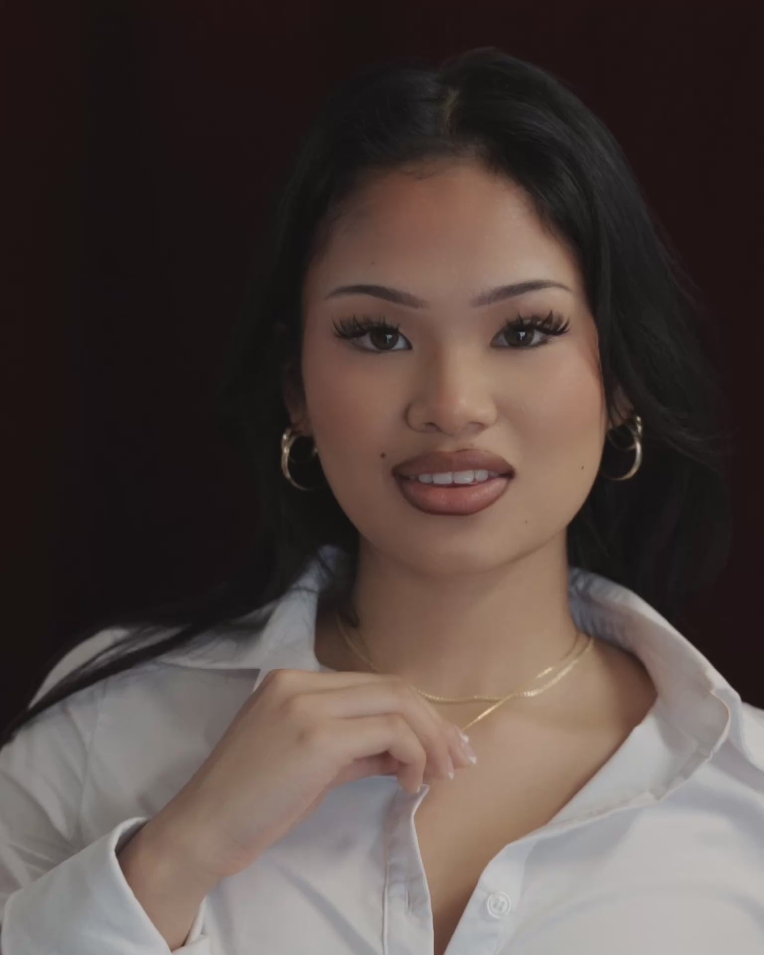 Jade Bi Disc Necklace video