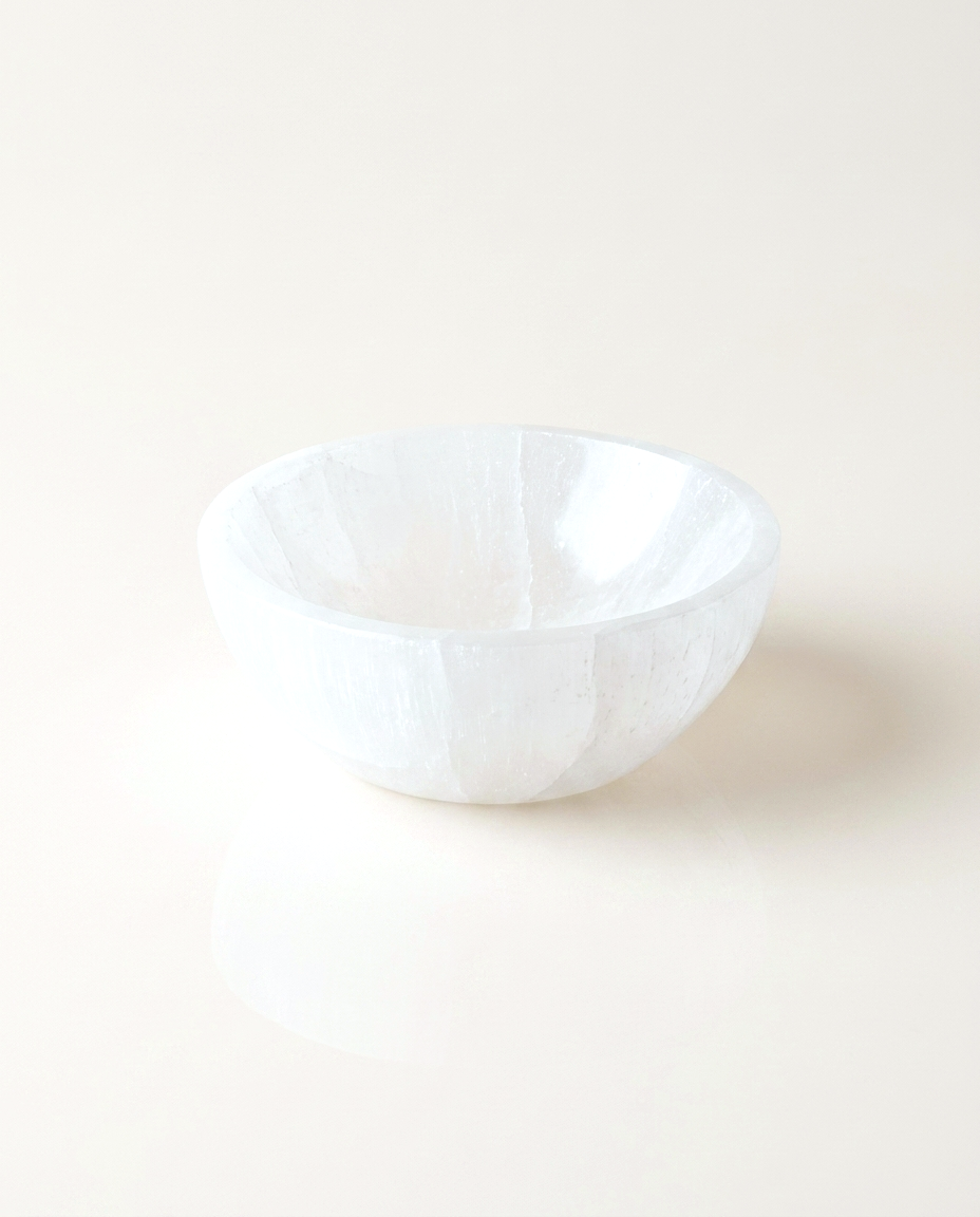 Selenite Bowl