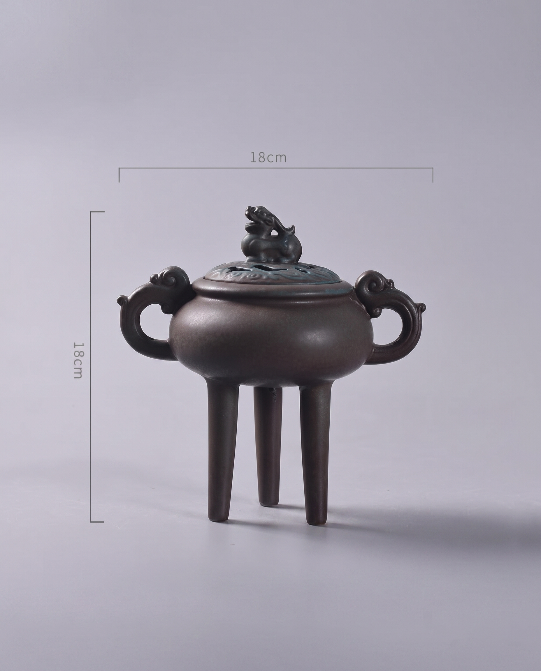 Three Legged Incense Burner photo 3