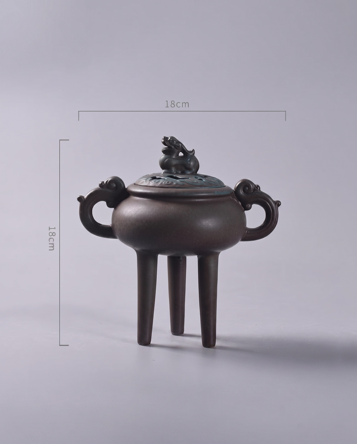 Three Legged Incense Burner photo 3