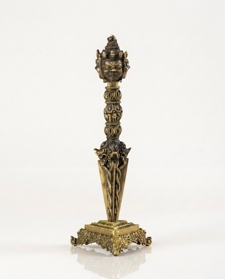 Tibet Phurba Dagger — L Stand B