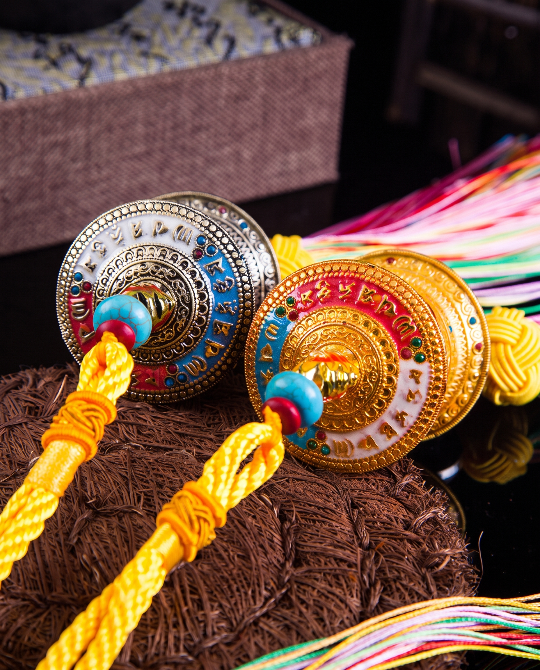 Tibetan Prayer Wheel Charm photo 3
