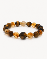 Tiger Eye & Citrine Bracelet studio hero