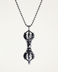 Vajra scepter titanium steel necklace