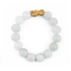 Pure White Jade | Pixiu Bracelet