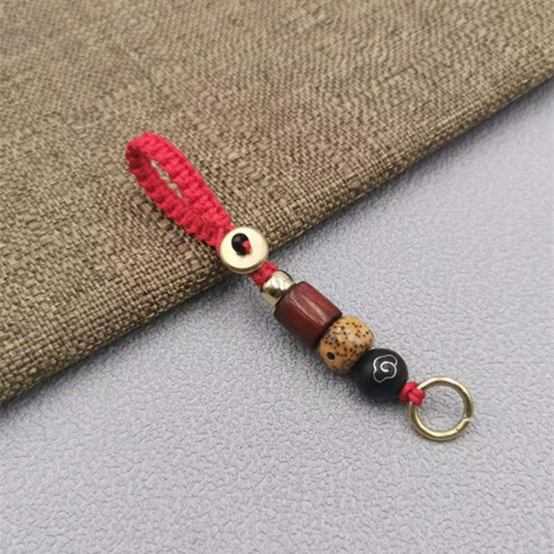 Genuine Brass Lucky Charm Keyring