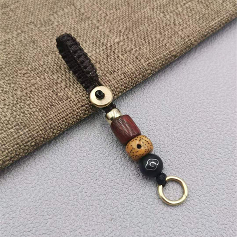 Genuine Brass Lucky Charm Keyring