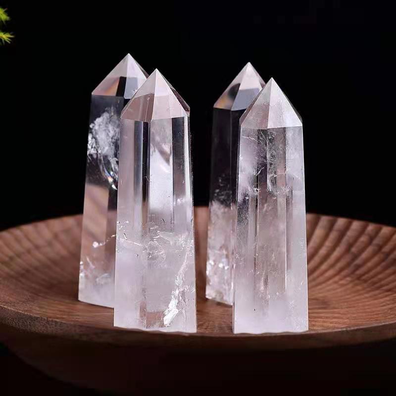 Quartz Prism Point Crystal, alternate view