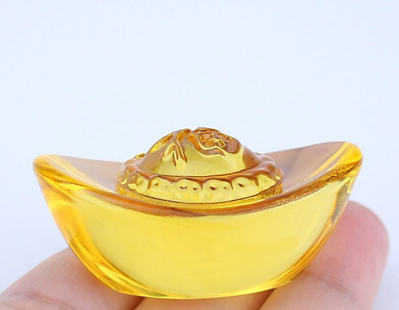 Crystal Golden Ingots