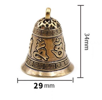 Genuine Brass Lucky Charm Keyring
