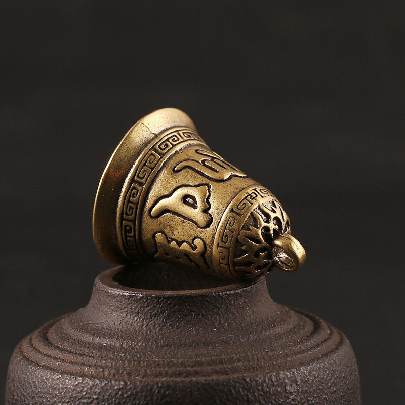 Genuine Brass Lucky Charm Keyring